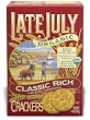 Late July Organic Classic Rich Crackers, 6-Ounce Boxes (Pack of 12)