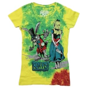 Buy Alice Wants Revenge Ladies S S T-shirt in Yellow by Iron Fist by Iron Fist