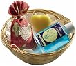 Lavandin lavender gift set sachet Marseille heart shaped soap and lavender cologne gift basket set Provence