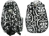Jet Deluxe Large Back Pack Tennis Bag Paisley Blk & White '08