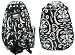 Jet Deluxe Large Back Pack Tennis Bag Paisley Blk & White '08