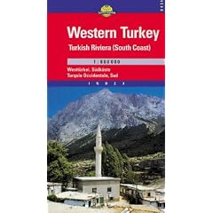 Turkey (West) (World travel maps)