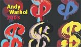 Andy Warhol 2003 Easel Desk Calendar