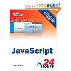Sams Teach Yourself Javascript in 24 Hours