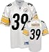 Willie Parker White Reebok NFL Premier Pittsburgh Steelers Jersey - Large