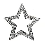 Silver Cubic Zirconia Pendants, Size: 23mm