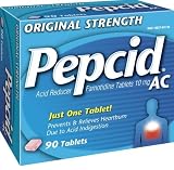Pepcid AC Acid Reducer (10 mg), Original Strength, 90-Count Tablets