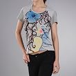 Jessie G. Women's Printed Scoop Neck Tee
