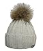 YUTRO Fashion Trendy Fox Pom Wool Winter Women Beanie Skully Hat