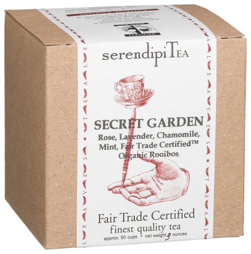 SerendipiTea Secret Garden, Rose, Lavender, Chamomile, Mint & Organic Rooiboos Tisane,... by SerendipiTea