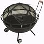Kay Home Products 30071 Iron Hearth Portable Fire Pit & Grill