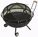 Kay Home Products 30071 Iron Hearth Portable Fire Pit & Grill