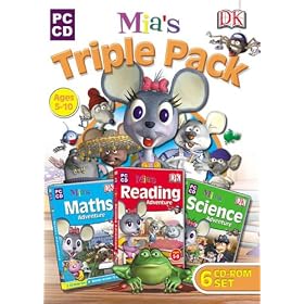 Mia's Triple Pack (Mia's Maths Adventure, Mia's Science Adventure, Mia's Reading Adventure)