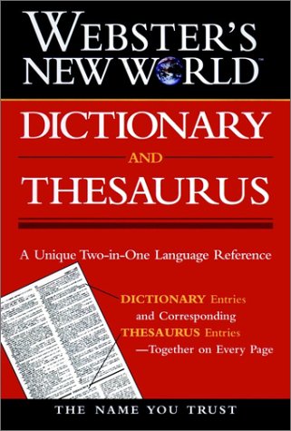 Webster's New World Dictionary and Thesaurus