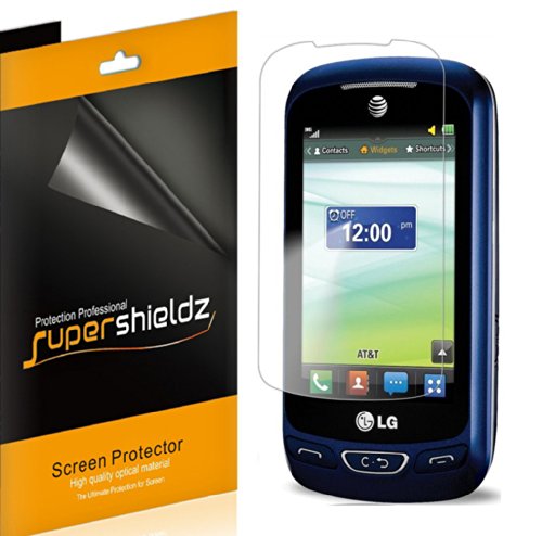 [6-PACK] SUPERSHIELDZ- High Definition Clear Screen Protector For LG Xpression 2 + Lifetime Replacements Warranty [6-PACK] - Retail Packaging