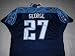 Eddie George Tennessee Titans Authentic Reebok NFL Football Jersey (Navy Blue)