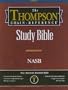 Thompson Chain Reference Bible (Style 610burgundy index) - Regular Size NASB - Genuine Leather