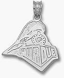 Purdue Boilermakers Speed Train 11/16 Pendant - Sterling Silver Jewelry