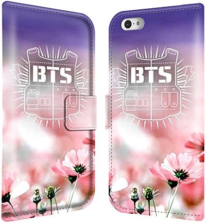 Custom Bts Jung Kook PU leather Premium Wallet Case Flip Smart Cover Case for iPhone 7