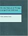 On the Nature of Things (Large Print Edition)