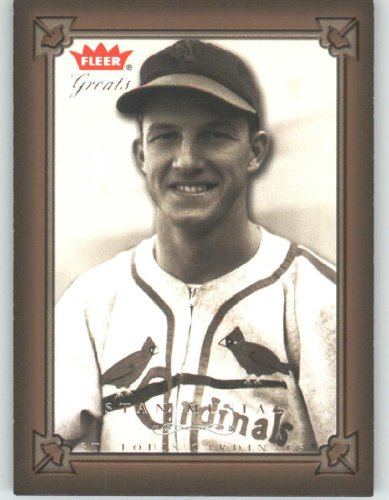 2004 Fleer Greats of the Game #19 Stan Musial - St. Louis Cardinals (Baseball Cards)