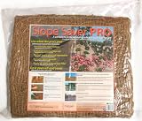 EarthAid Slope Saver PRO Erosion Control Kit (140 Square Feet Jute Netting, 52 Steel Soil Staples)