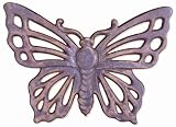 Sunset Vista Designs Garden Cast Iron Stepping Stone - Butterfly