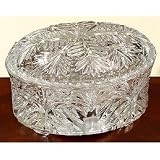 5 Long Portico Oval Crystal Music Jewelry Box