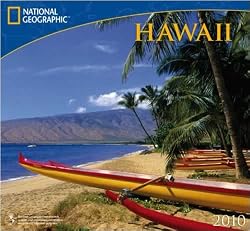 Hawaii National Geographic 2010 Wall Calendar 13" X 12"