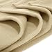 DOZZZ King Polar-Fleece Thermal Blanket Beige (108 by 90 Inches) - Extra Soft Brush Fabric, Super Warm Bed Fleece Blanket Lightweight Couch Throw Blanket, Easy Care, Machine Washable Blanket