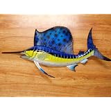 Ocean Sailfish Salt Water Fishing Replica Wall Mount