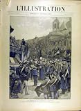 1895 の葬式の Canrobert の宗教儀式の行列