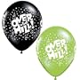 (12) Over The Hill 11" Latex Balloons Assorted Colors