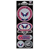 Washington Capitals Prismatic Stickers