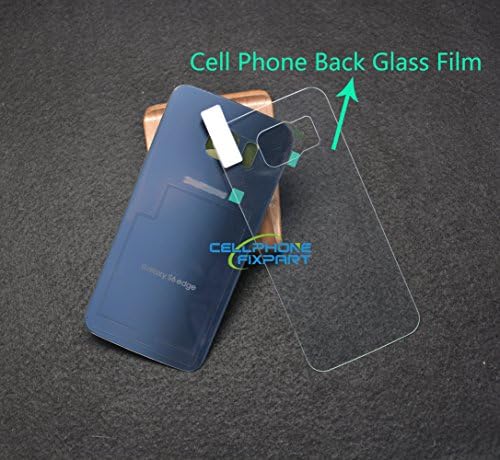OEM Rear Panel Back Cover Glass Replacement for Samsung Galaxy S6 edge T-Mobile G925T - Blue