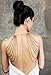 Nicerocker Hot Fashion Charm Gold Black Tassels Link Body Shoulder Chain Necklace