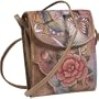 Anuschka Hanging French Purse - Premium Rose Antique (Premium Rose Antique)