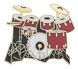 ドラムセット7 pc. 赤 ミニピン 7pc. Drum Set Mini Pin