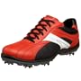 ECCO Men's Casual Cool Premier Golf Shoe,Lava/Black/White,46 EU (US Men's 12-12.5 M)