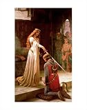 The Accolade by Edmund Blair Leighton,11 in. x 14 in.