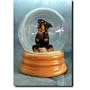 Rottweiler Musical Snow Globe