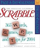 Official Scrabble Page-A-Day Calendar 2004 (Page-A-Day(r) Calendars)