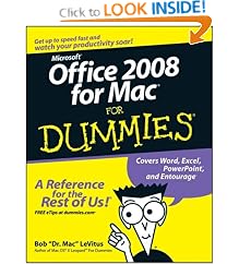 Office 2008 for Mac For Dummies (For Dummies (Computer/Tech))