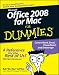 Office 2008 for Mac For Dummies (For Dummies (Computer/Tech))