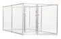 Lucky Dog 4-by-10-by-5 Foot CL41098 Easy Ship Chain-Link Box Kennel