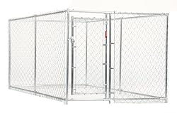 Lucky Dog 4-by-10-by-5 Foot CL41098 Easy Ship Chain-Link Box Kennel