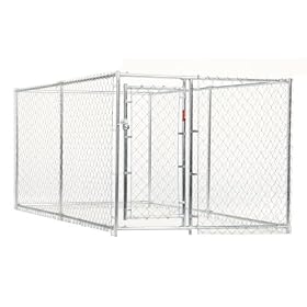 Lucky Dog 4-by-10-by-5 Foot CL41098 Easy Ship Chain-Link Box Kennel