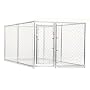 Lucky Dog 4-by-10-by-5 Foot CL41098 Easy Ship Chain-Link Box Kennel