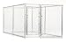 Pet Supplies : Lucky Dog Chain-link Kennel, 4x5x10, #CL41098