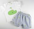 Mud Pie-Golf 2 Pc Short Set 0-6 Months